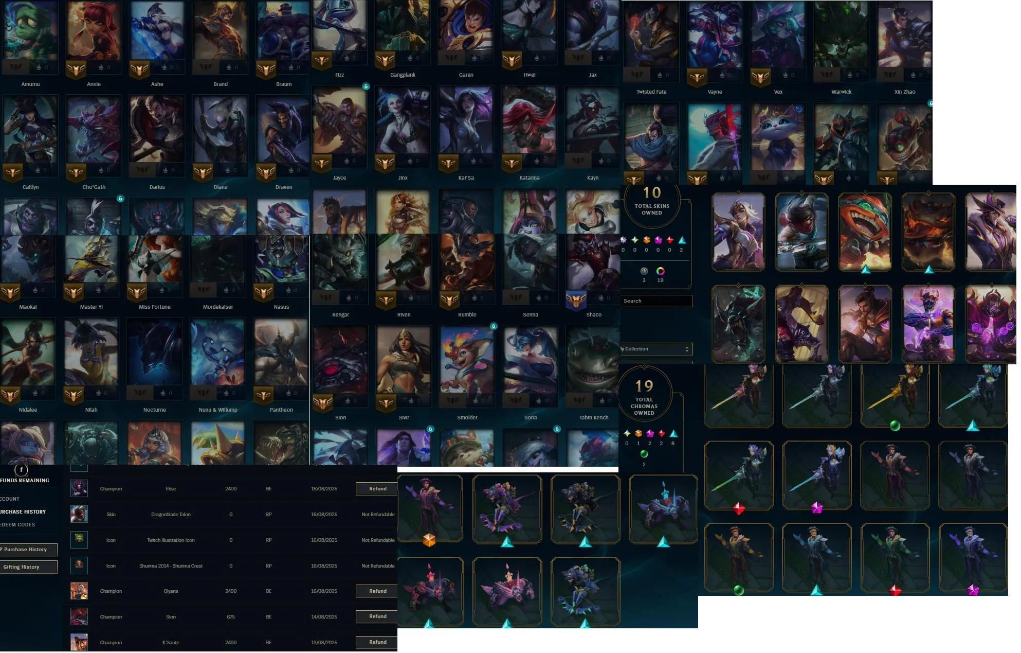 HUGE SALE!🔥LVL58 Diamond 2 94LP Handleveled💎75Champs 10Skins 11K BE✅Lifetime Ownership Guarantee - Never Taken Back